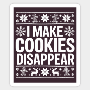 I Make Cookies Disappear Sticker